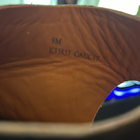 Kork-Ease Berit Brown Leather Platform Wedge Peep-toe Sandals Size 9M - Picture 13 of 13